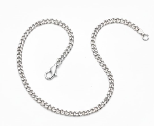 Stalen Schakelketting – Zilverkleur